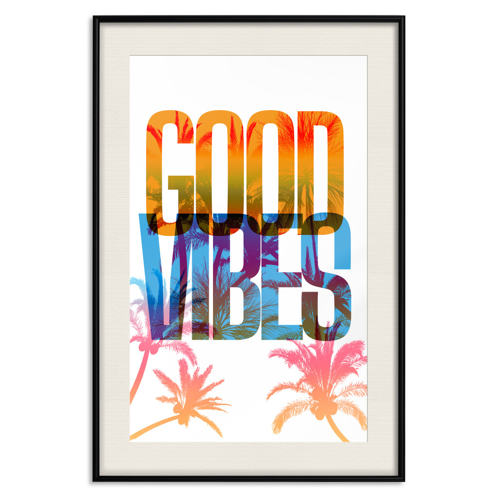 Muur Posters Good Vibes [Poster]