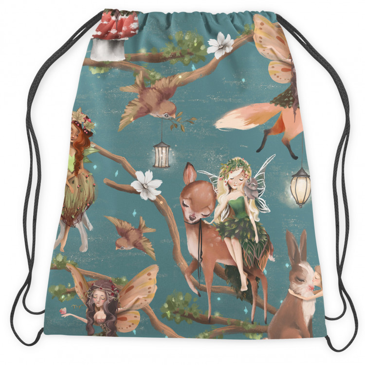 Mochila In an enchanted forest - deer, fairies and branches in darkness 147359 additionalImage 2