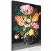 Paint by number Colorful Flowers - Bouquet of Tulips, Peonies and Lily of the Valley in a Vase 147659 additionalThumb 6