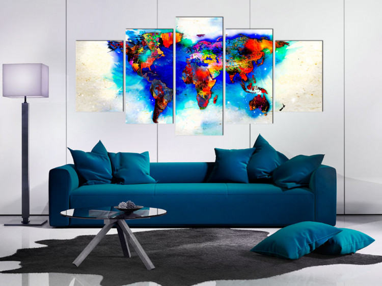 Tableau contemporain All colors of the world 50059 additionalImage 3