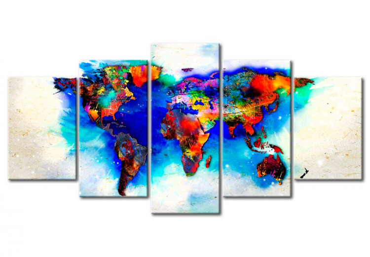Tableau sur toile All colors of the world