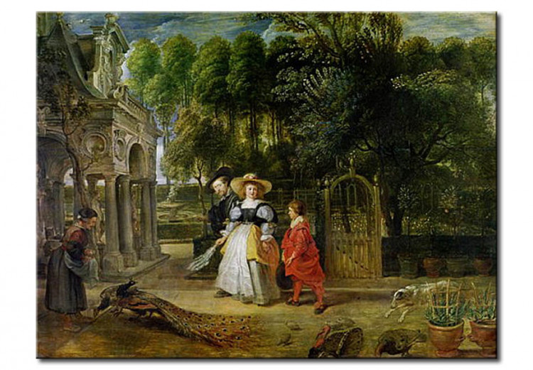 Quadro famoso Rubens e Helene Fourment 50759