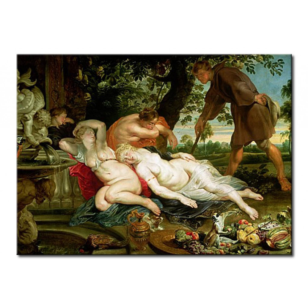 Schilderij  Peter Paul Rubens: Cimon And Iphigenia