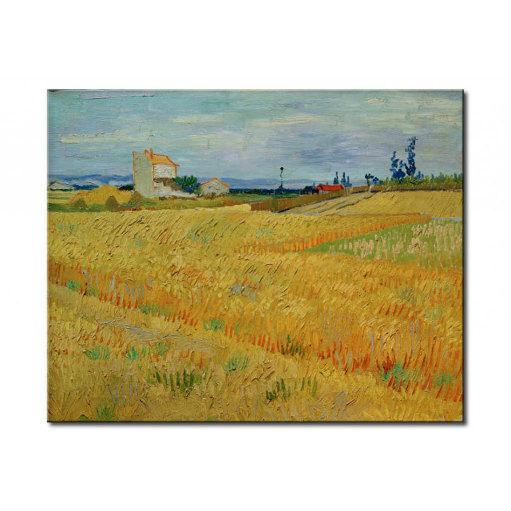 Reprodução Da Pintura Famosa Wheat Field