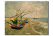 Copie de tableau Barques sur la plage aux Saintes-Mariedela-Mer 52559