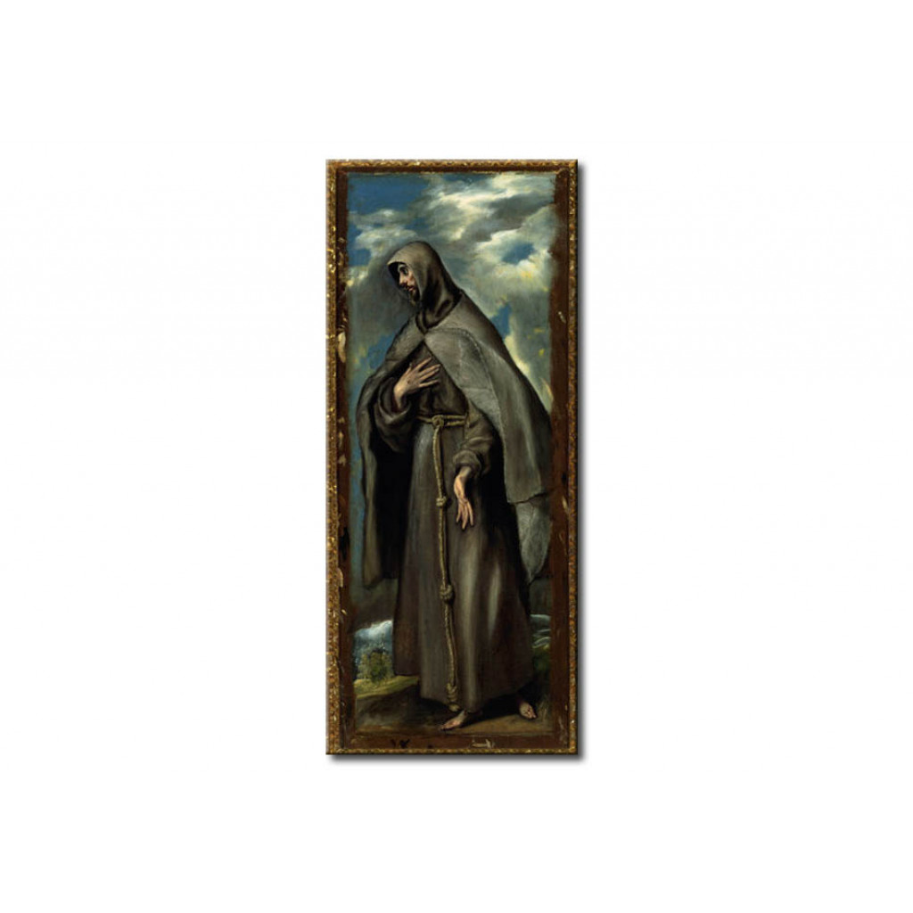 Schilderij  El Greco: St. Francis