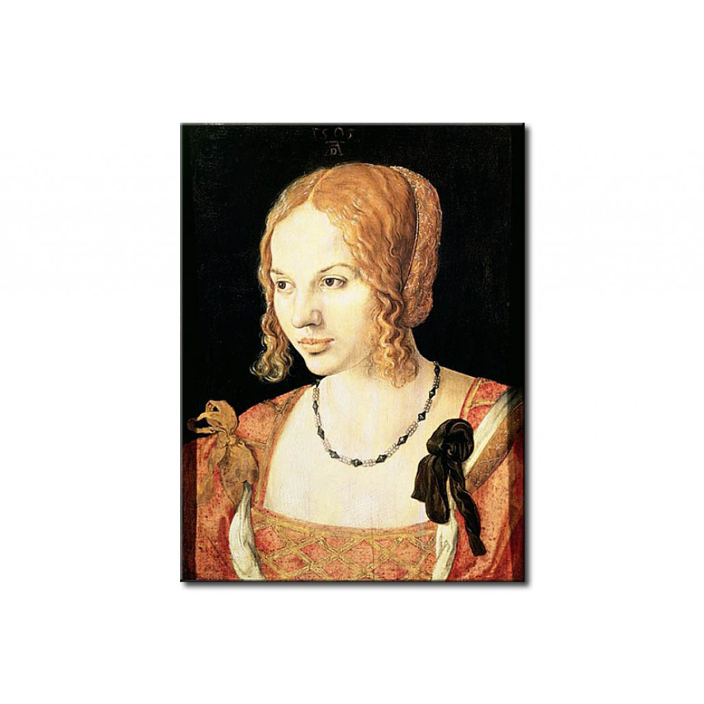 Schilderij  Albrecht Dürer: Young Venetian Woman