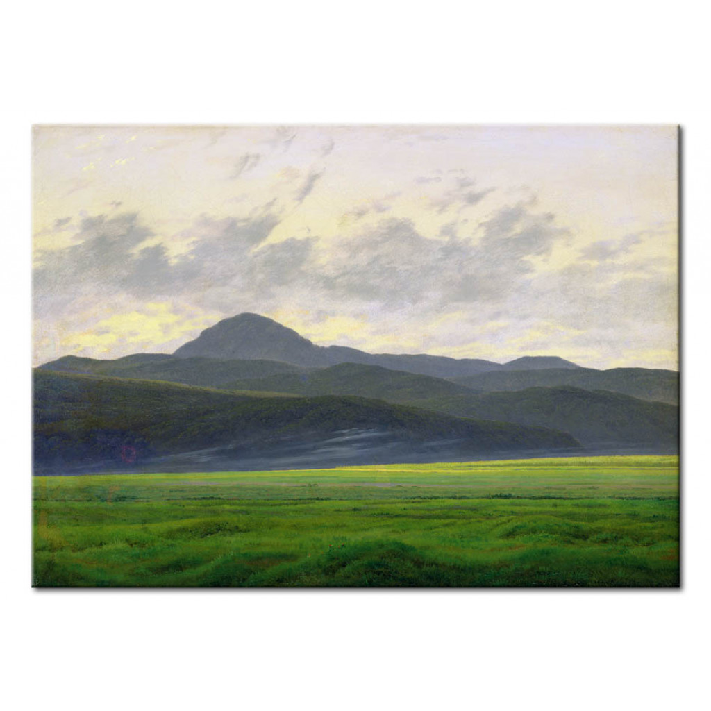 Målning Mountainous Landscape