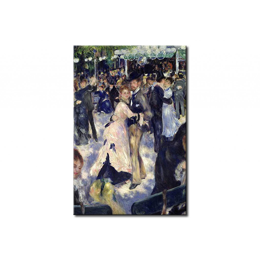 Schilderij  Pierre-Auguste Renoir: Le Moulin De La Galette, Detail Of The Dancers