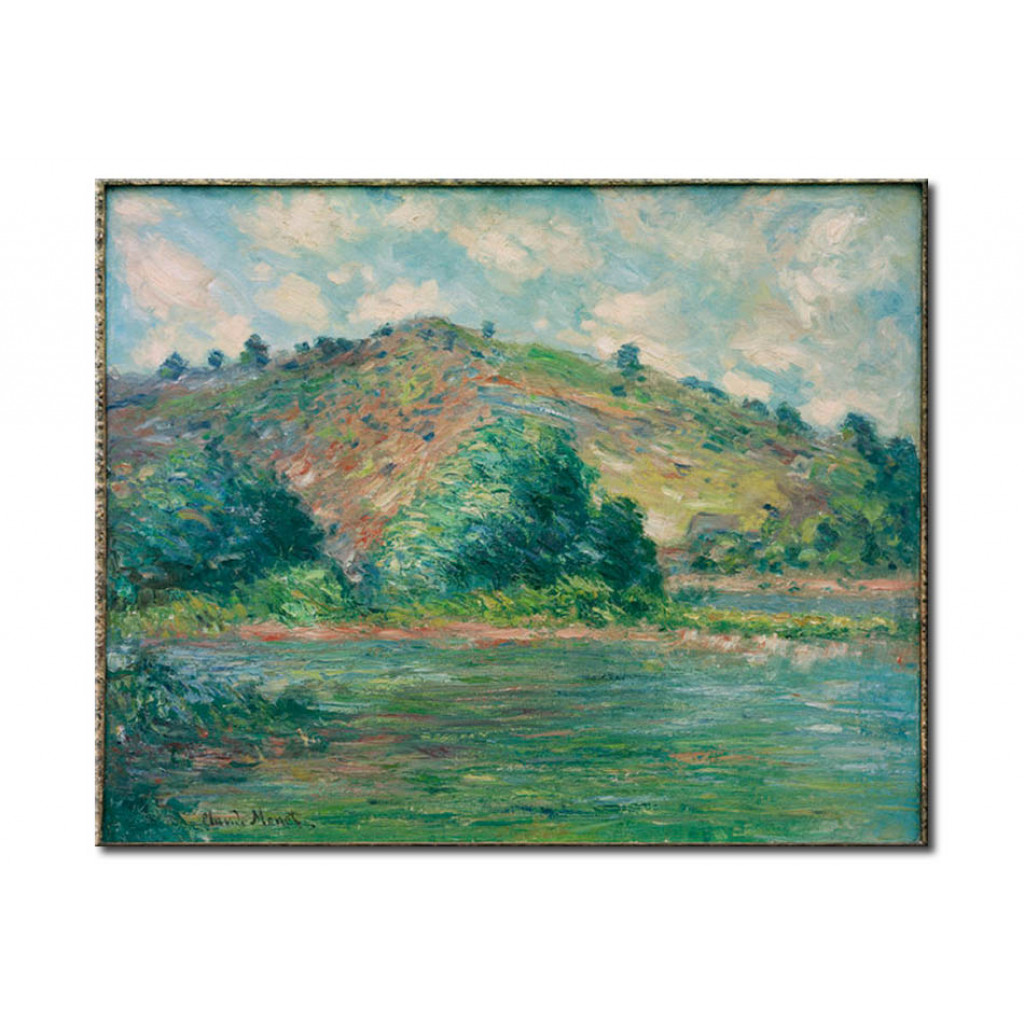 Schilderij  Claude Monet: La Seine à Port Villez