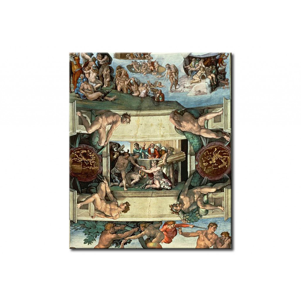 Schilderij  Michelangelo: Sistine Chapel Ceiling