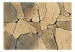 Wall Mural Rustic Wall - Background with Arranged Stone Design in Natural Pattern 60959 additionalThumb 1