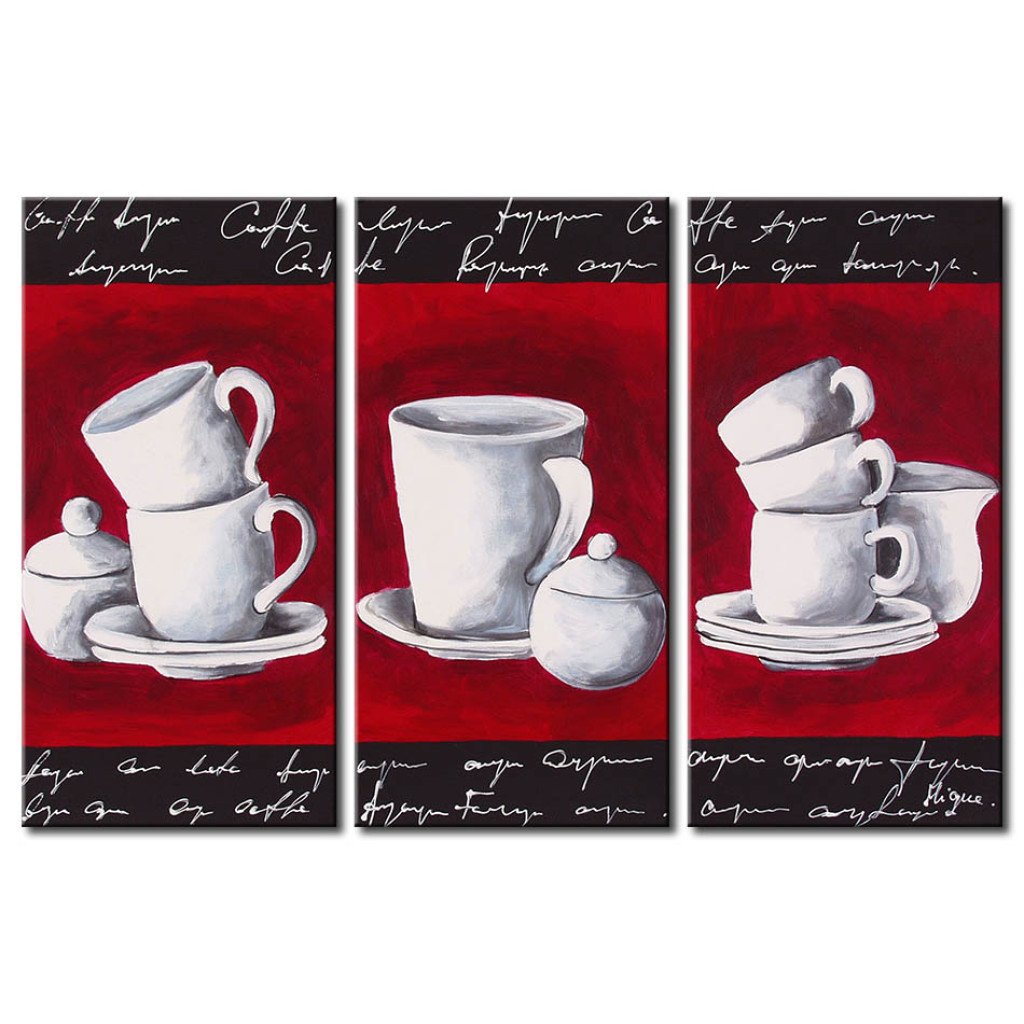 Schilderij  Keuken: Coffe Shop