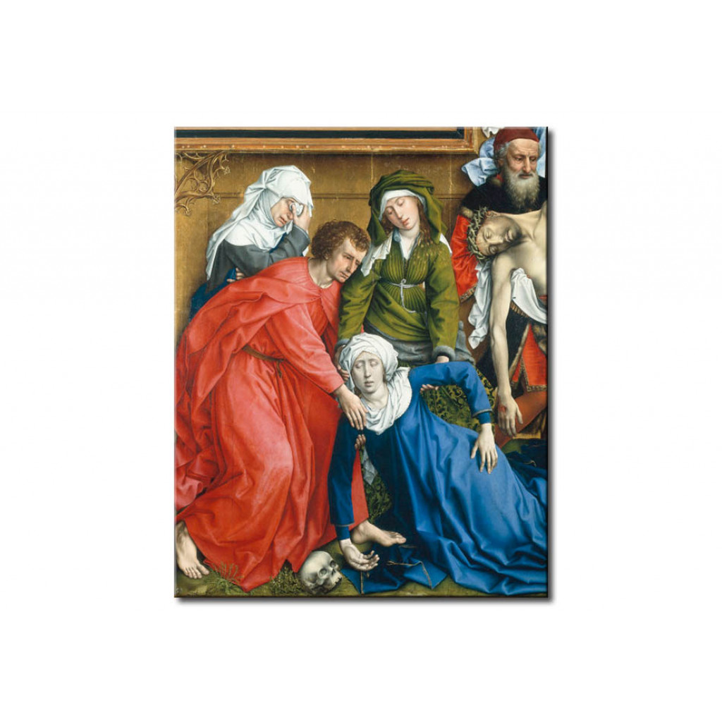Schilderij  Rogier Van Der Weyden: Descent From The Cross