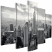 Paint by number Black and white Manhattan 113869 additionalThumb 4