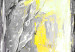 Obraz Tęskniący kotek (1-częściowy) pionowy żółty 123069 additionalThumb 4