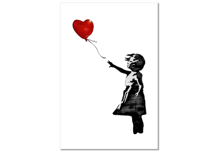 Banksy: Girl with Balloon (1 Part) Vertical