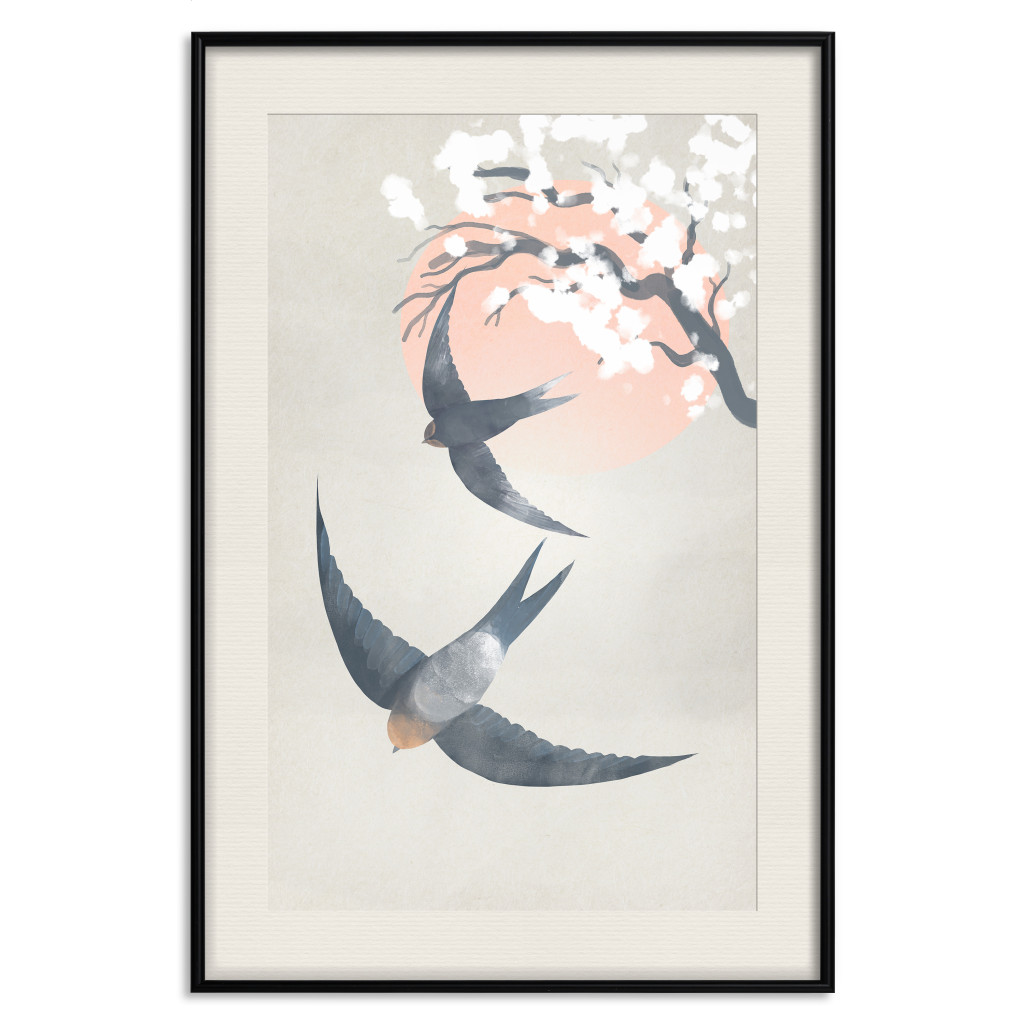 Posters: Swallows In Flight [Poster]