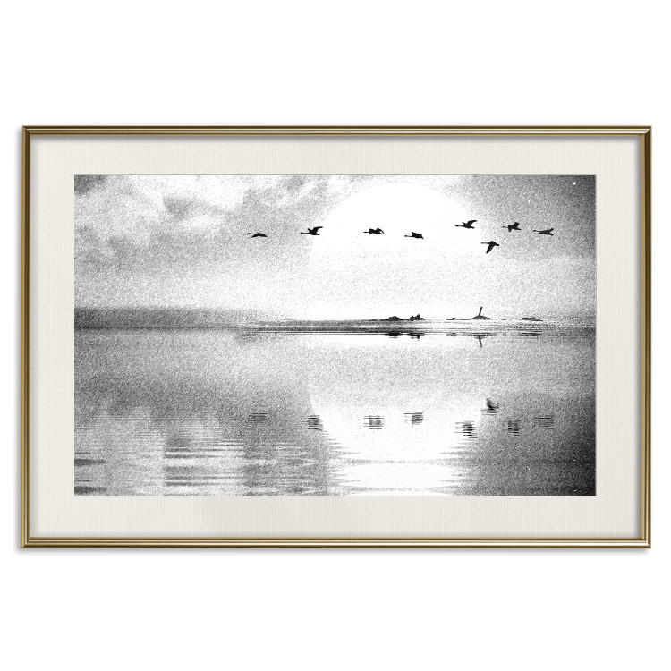 Poster Departure of Birds at the Lake [Poster] 143369 additionalImage 14