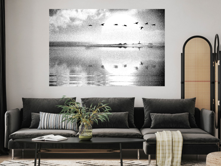 Poster Departure of Birds at the Lake [Poster] 143369 additionalImage 13