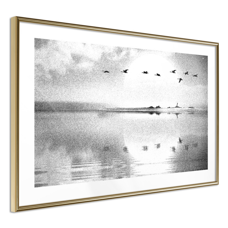 Poster Departure of Birds at the Lake [Poster] 143369 additionalImage 9