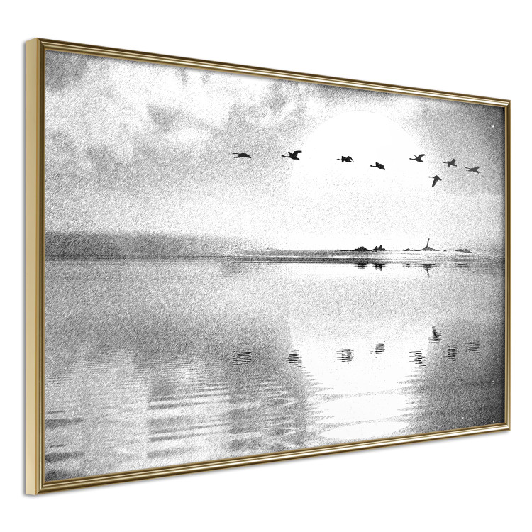 Poster Departure of Birds at the Lake [Poster] 143369 additionalImage 6