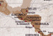 Bild auf Leinwand Vintage Map: Oriental Travels  94569 additionalThumb 5