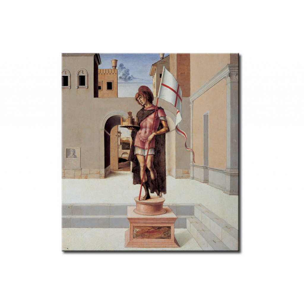 Schilderij  Giovanni Bellini: Saint Terentius Of Pesaro