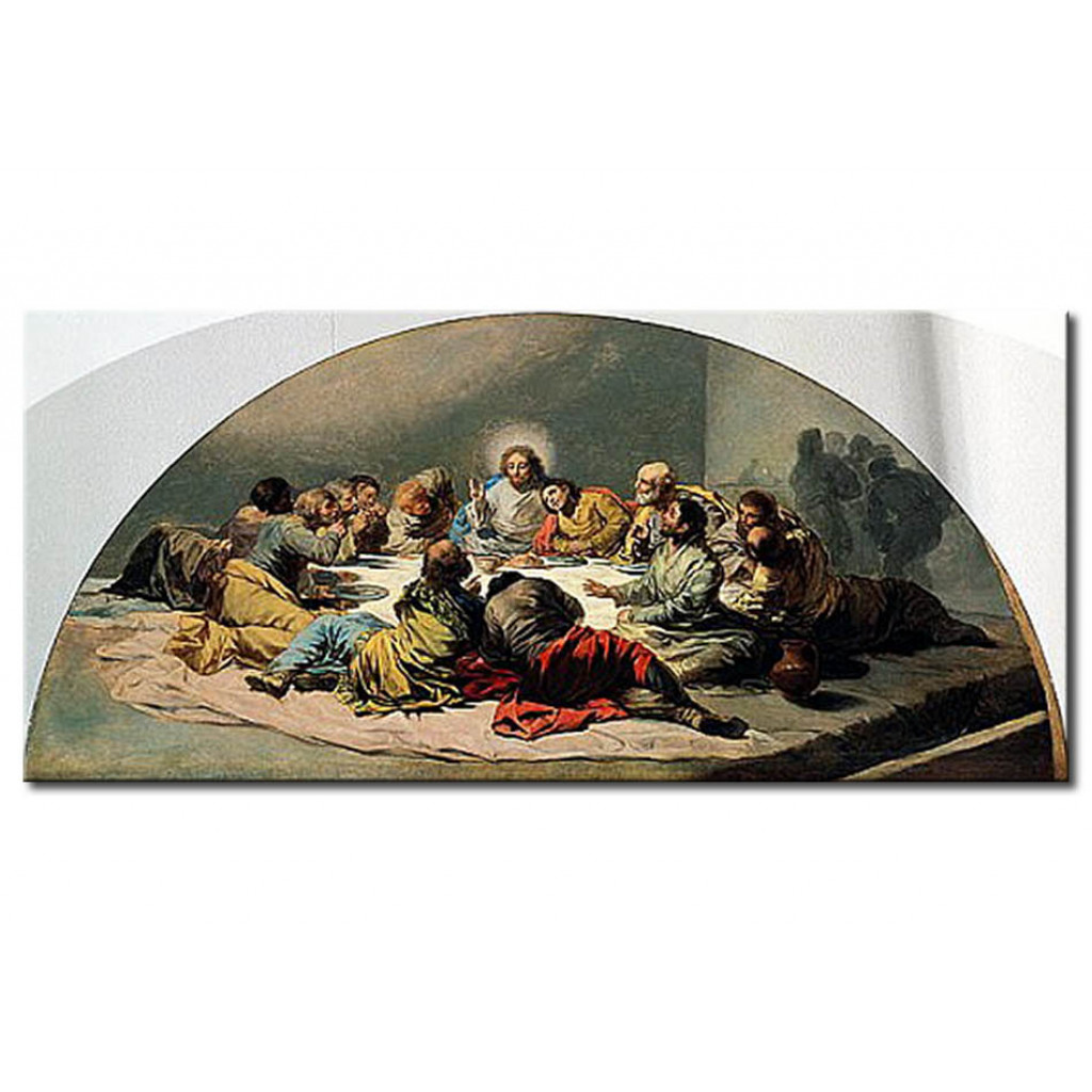 Cópia Impressa Do Quadro The Last Supper