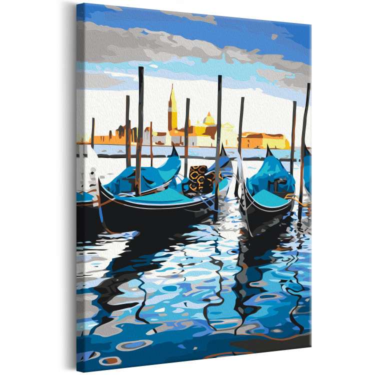 Tela da dipingere con numeri Venetian Boats 134679 additionalImage 6