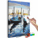 Cuadro para pintar con números Venetian Boats 134679 additionalThumb 3