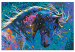 Måla med siffror Starry Horse - Colorful Animal with Abstract Fur 144079 additionalThumb 4