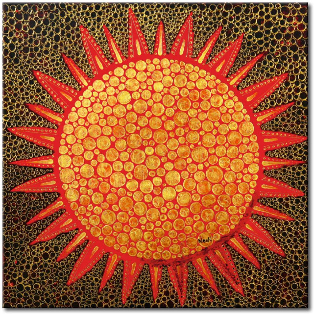 Obraz Złote Słońce