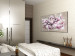 Tableau sur toile Magnolias pastel (1 pièce) - Fleurs artistiques sur fond beige 48479 additionalThumb 2