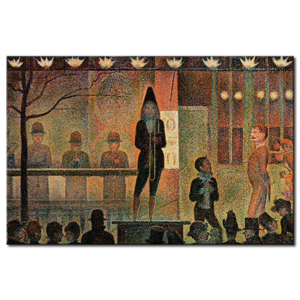 Schilderij  Georges Seurat: La Parade De Cirque