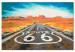 Wandbild zum Malen nach Zahlen Route 66 107489 additionalThumb 5