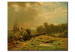 Reprodukcja obrazu Hügelige Landschaft mit heraufziehendem Gewitter 112789