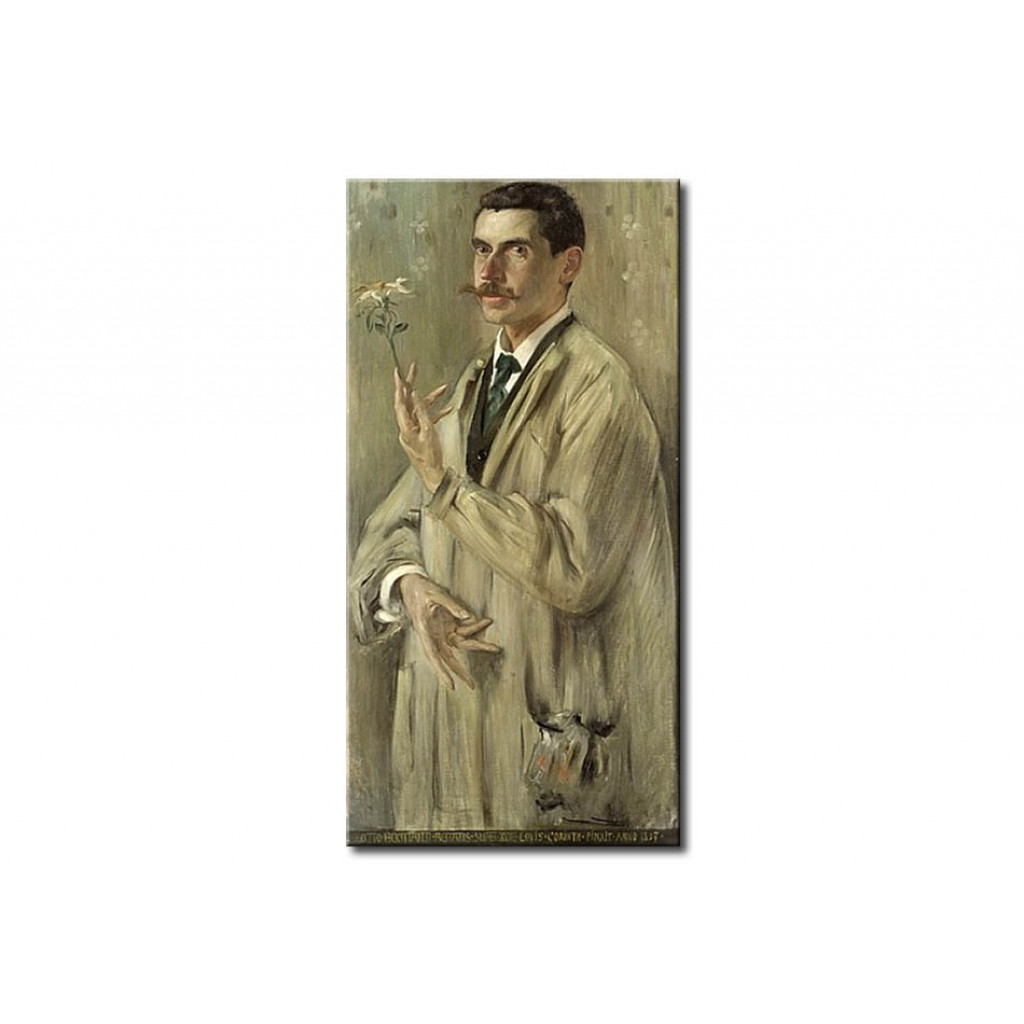 Schilderij  Lovis Corinth: The Painter Otto Eckmann