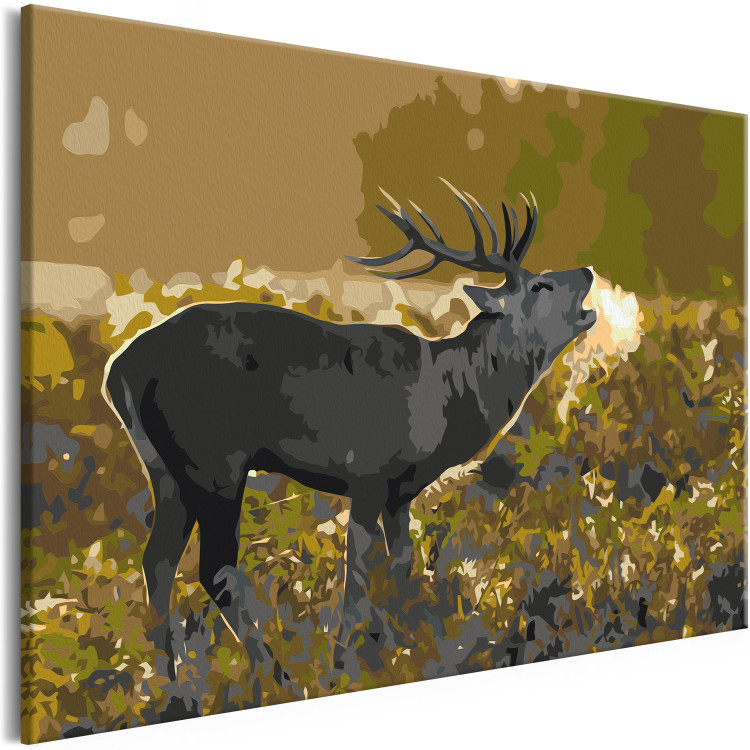 Cuadro para pintar por números Deer on Rut 117189 additionalImage 5