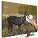Cuadro para pintar por números Deer on Rut 117189 additionalThumb 3