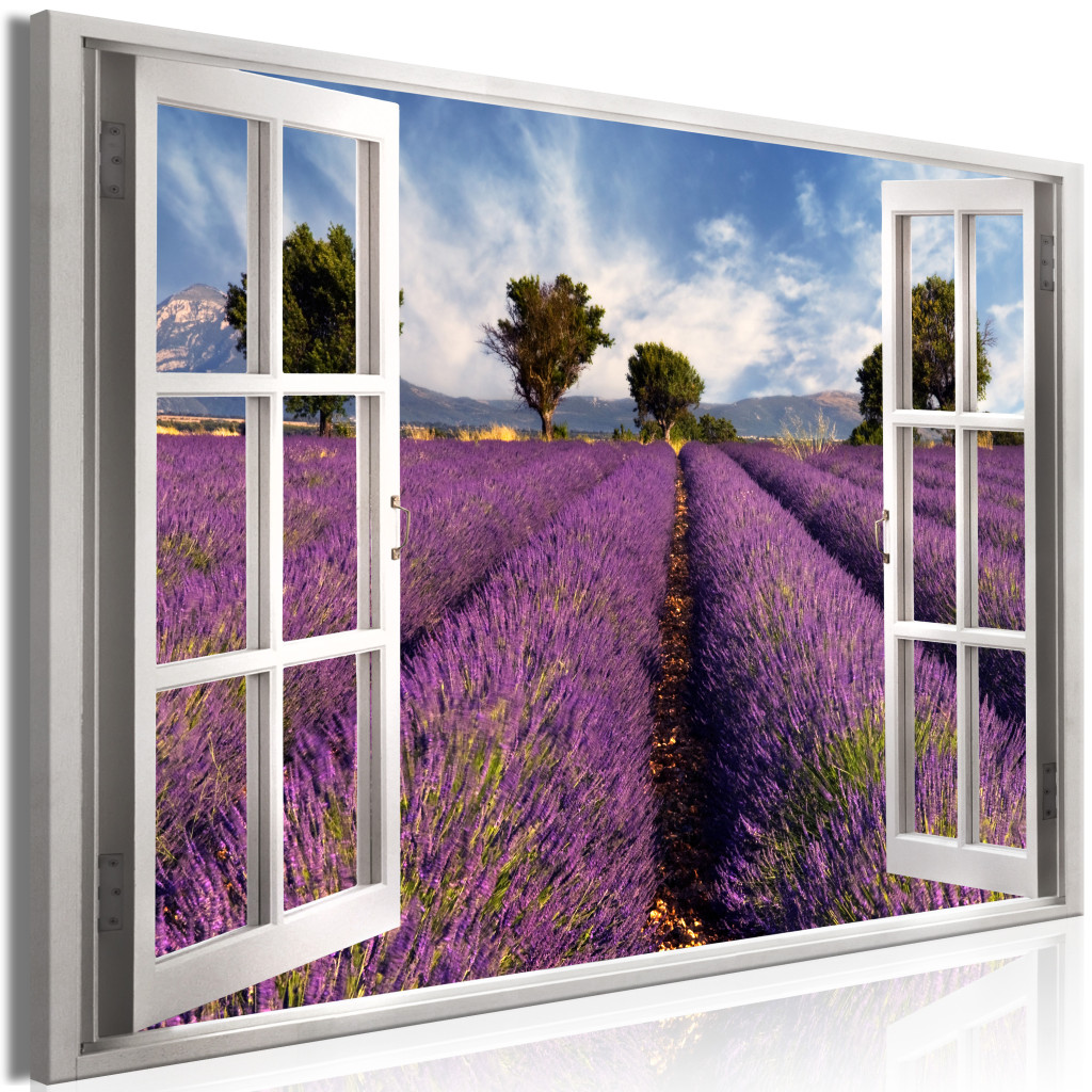 Schilderij Lavender Field [Large Format]