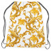 Worek plecak Złota arabeska - bogate detale z liśćmi akantu w stylu barokowym 147589 additionalThumb 2