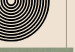 Obraz Abstrakcja - formy geometryczne - czarny, zielony i brązowy 149889 additionalThumb 4