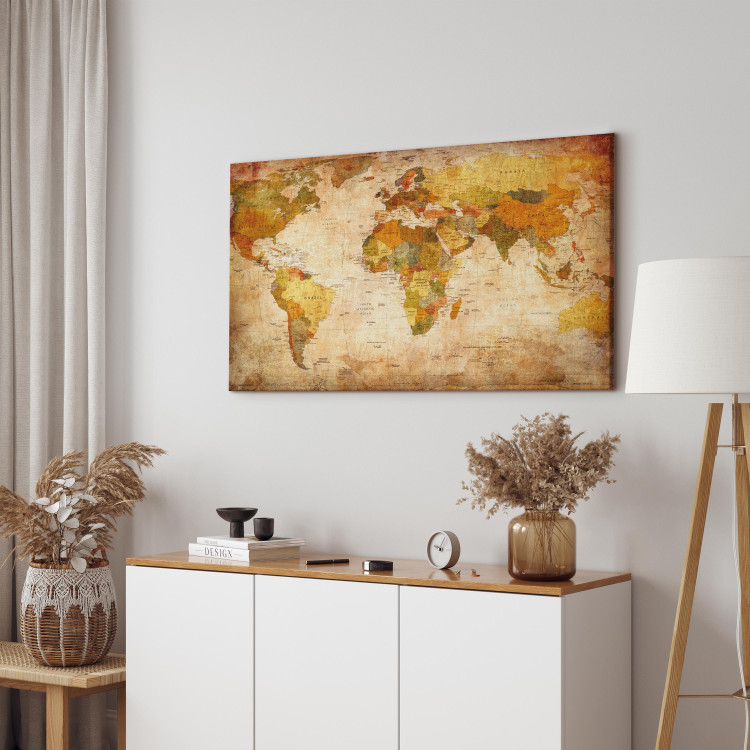 Cadre mural World - political map 50489 additionalImage 4