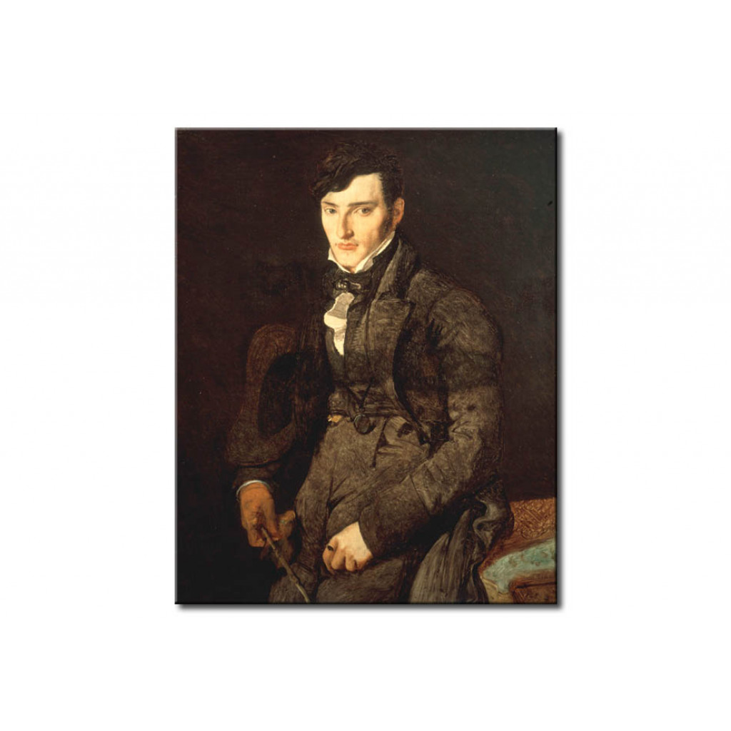 Schilderij  Jean-Auguste-Dominique Ingres: Jean Pierre François Gilibert