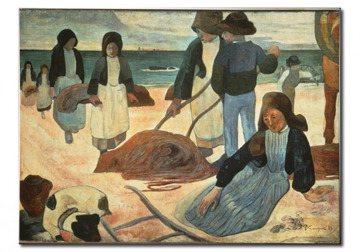 Reprodução do quadro Breton Seaweed Collector 51489