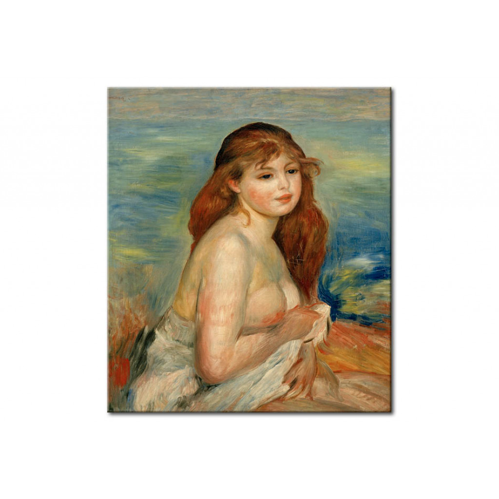 Schilderij  Pierre-Auguste Renoir: Baigneuse