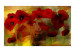 Wall Mural Poppies in Warm Tones - Artistic Shot of Flowers on a Muted Background 60389 additionalThumb 1