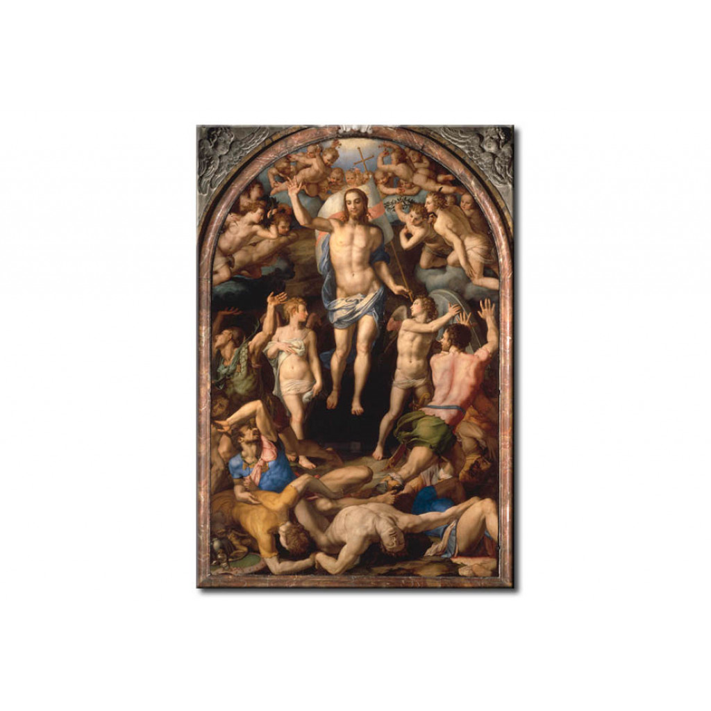 Schilderij  Agnolo Bronzino: Resurrection Of Christ