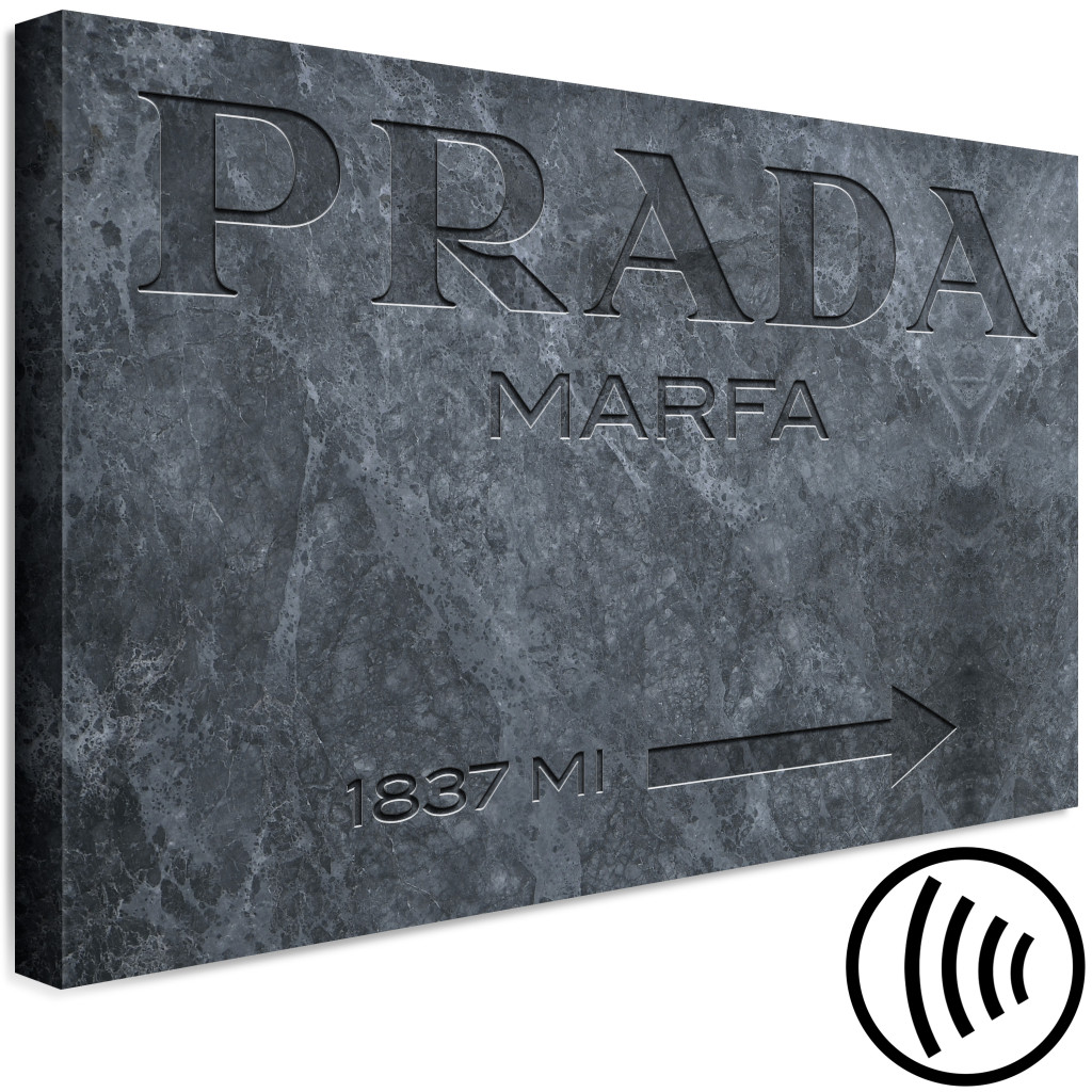 Canvastavla Prada Marble (1 Part) Wide